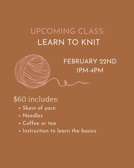 Learn to Knit