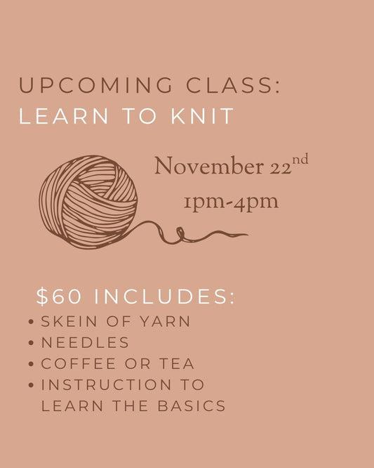 Learn to Knit